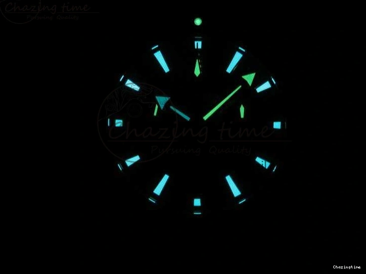 0328 Seamaster Pro Chrono RG Best Edition Black Ceramic Black Dial On RG Bracelet A ComfortFit 8130